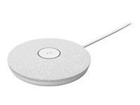 Konferencemikrofon Logitech Rally Mic Pod - kablet, hvid billede