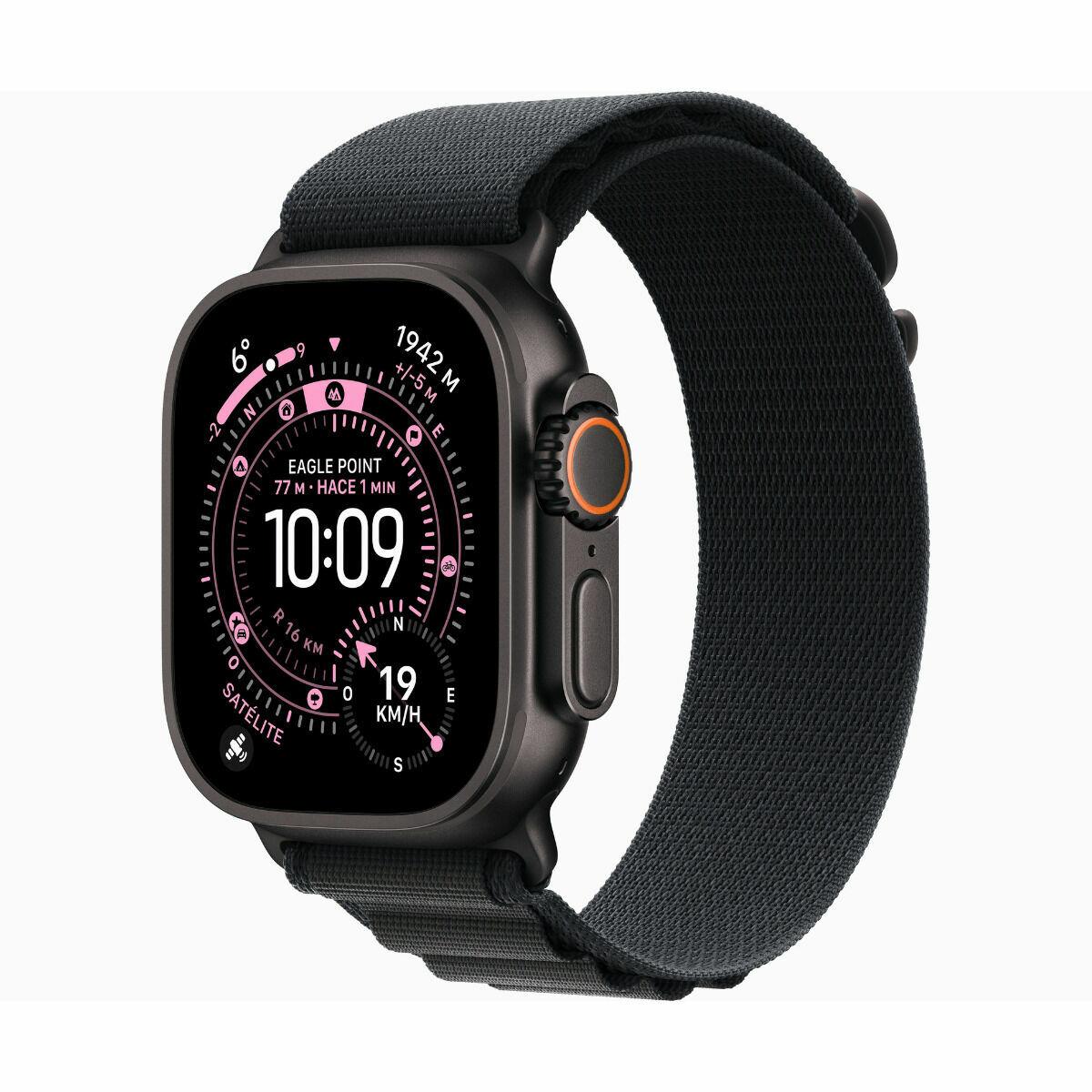 Smartwatch Apple 49 mm - Sort (MF0V4QF/A) billede