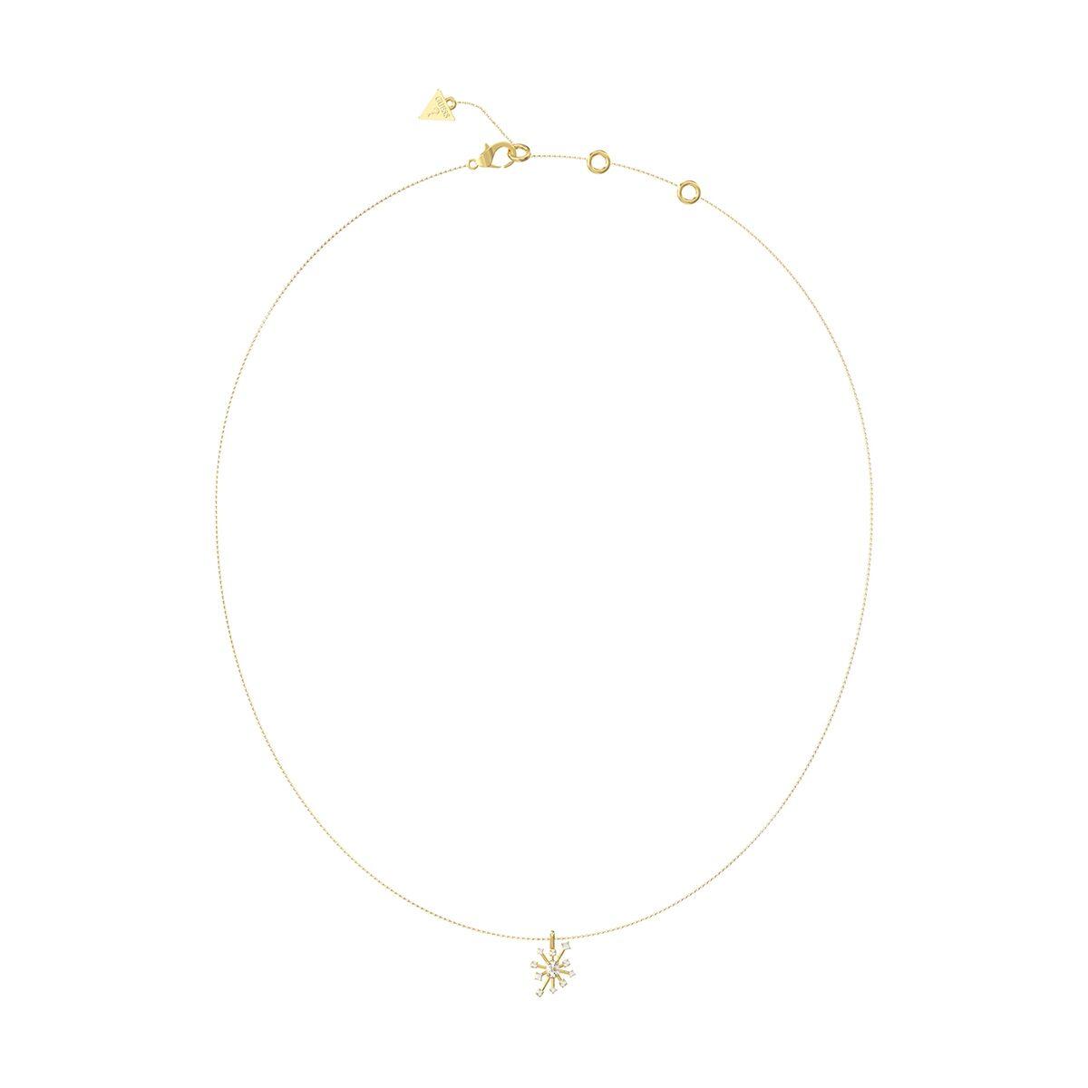 Halskæde dame Guess - elegant guldfarvet vedhæng JUBN05563JWYGT-U billede
