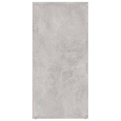 Skænk 160×36×75 cm i konstrueret træ - betongrå, 2-delt sæt