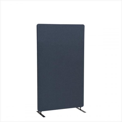 Skærmvæg til kontor Eco Soft – 80×135 cm, antracit