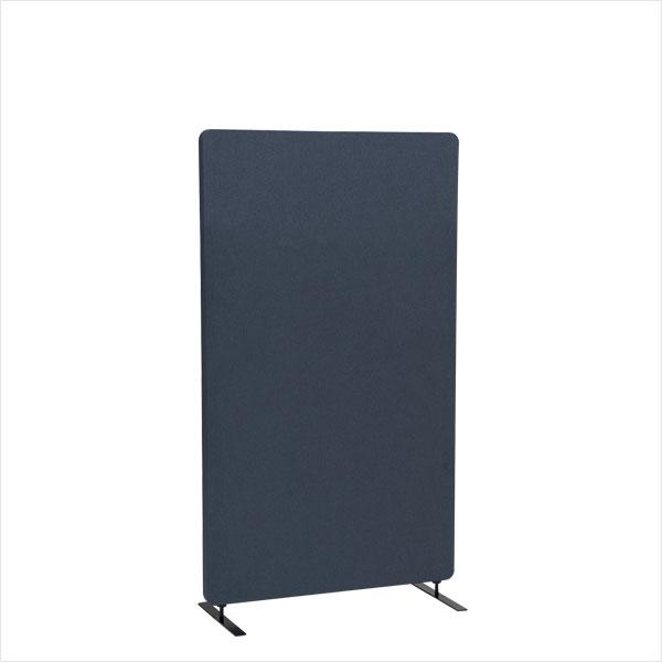 Skærmvæg til kontor Eco Soft – 80×135 cm, antracit