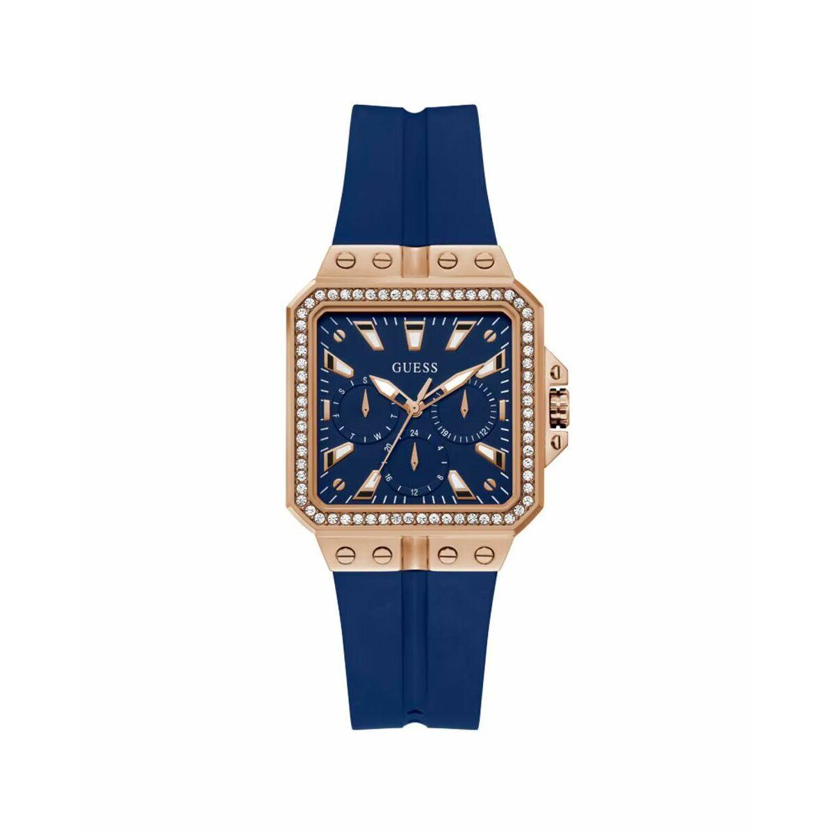 Herreur Guess GW0618L2 - kvartsur med silikonerem, 34 mm billede