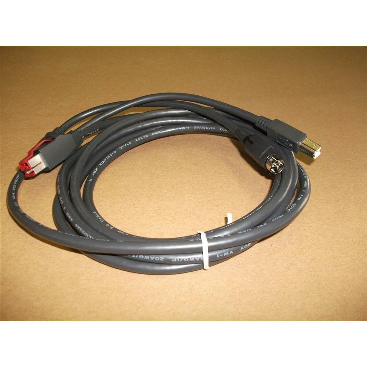 Skærmholder kabel Epson PUSB Y Cable - USB, 3 m, sort billede