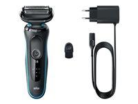 Barbermaskine Braun Series 5 51-M1000s - sort/blå