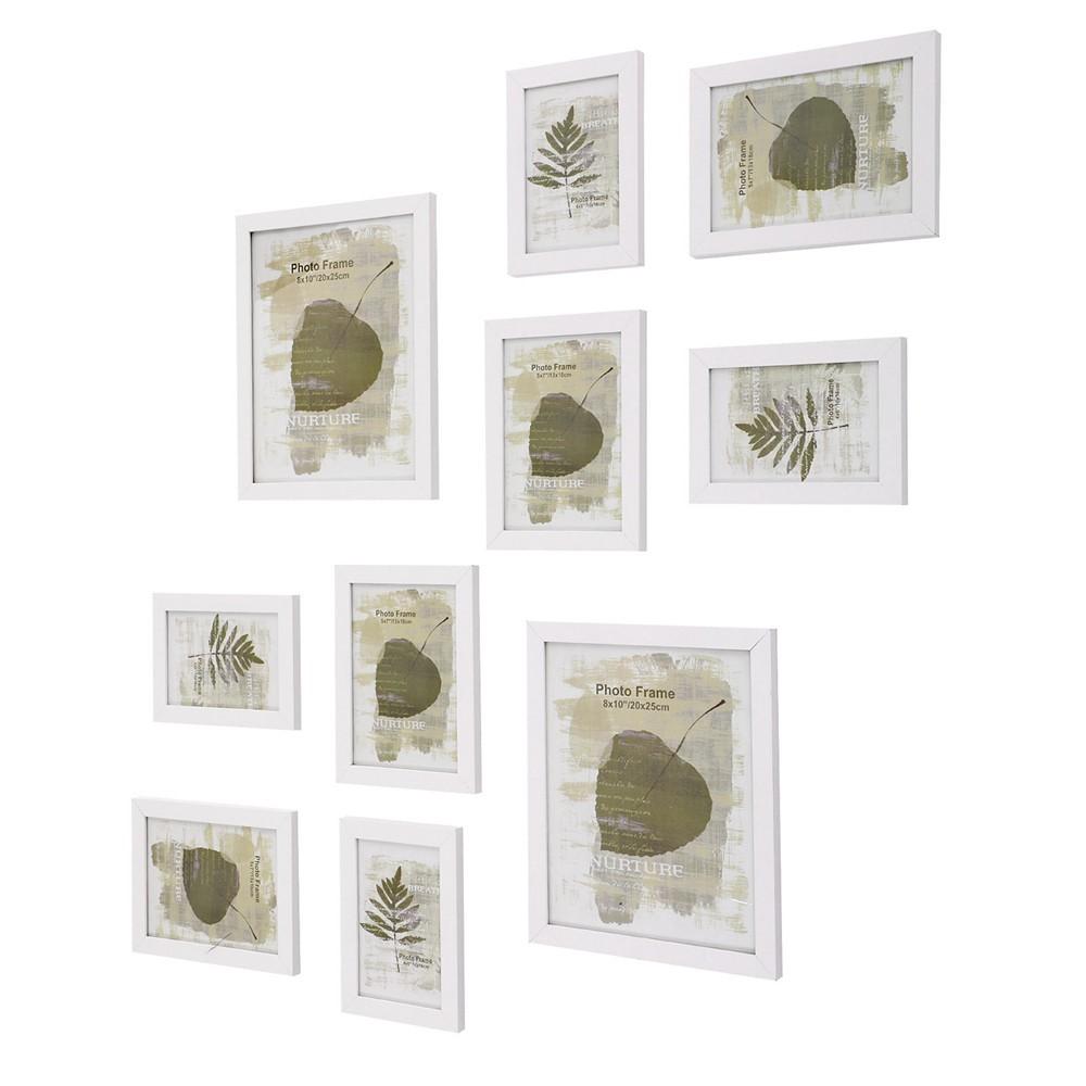 Billedramme hvid 23,3×28,4 cm – Songmics ERGO billede