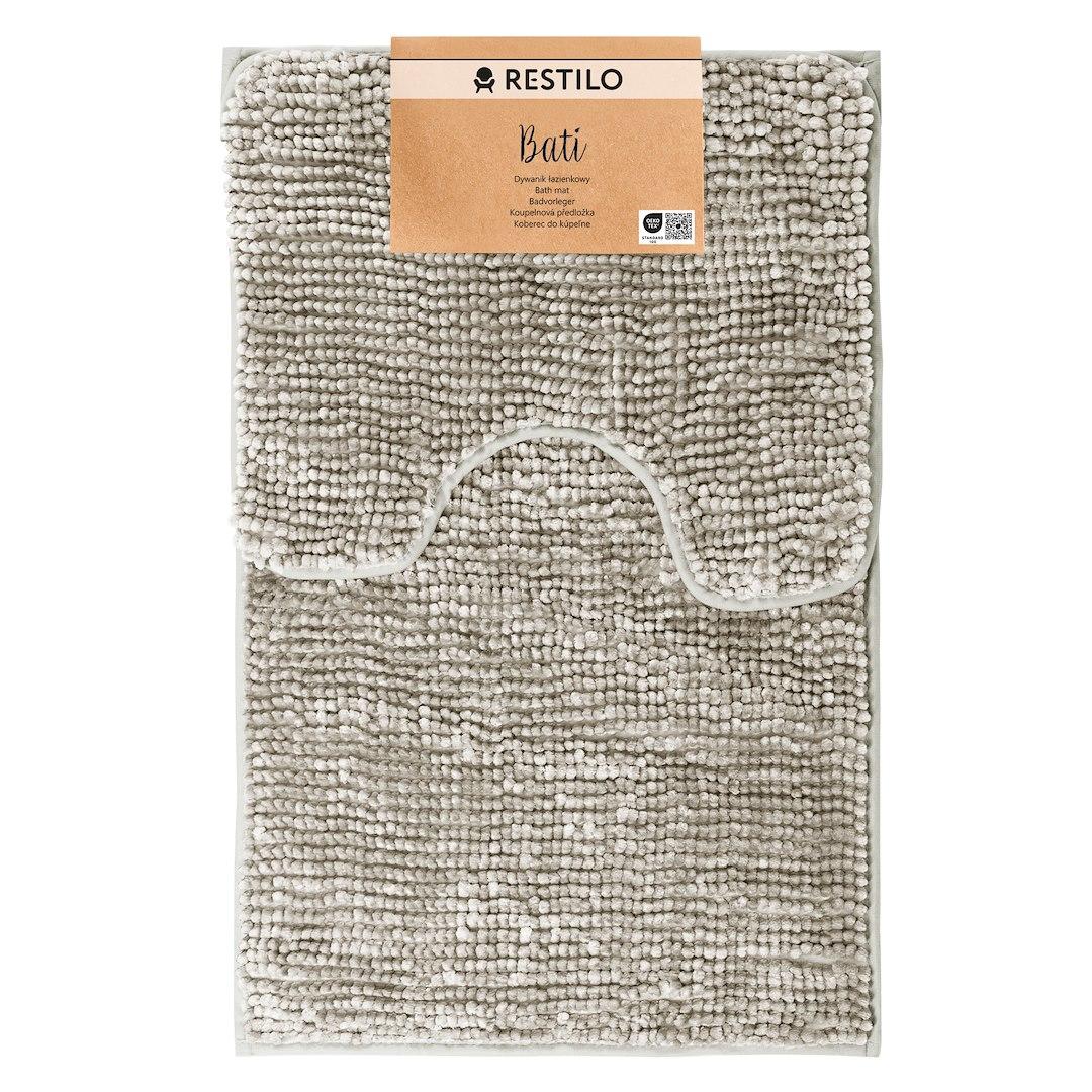 Bademåttesæt beige - AmeliaHome Bati 50×80 + 40×50 billede