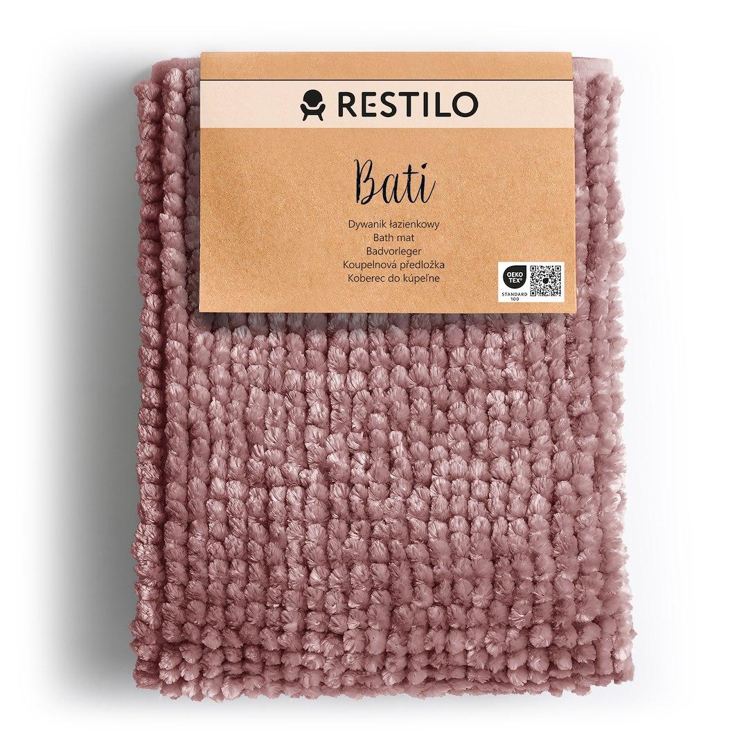 Bademåtte 60×90 lyserød - AmeliaHome Bati billede