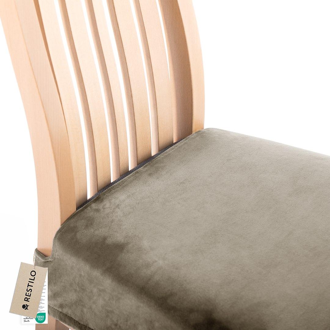 Sofabetræk RESTILO Sento - beige, glat, klassisk billede