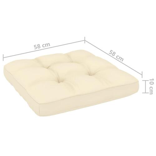 3-personers sofa med hynder massivt fyrretræ
