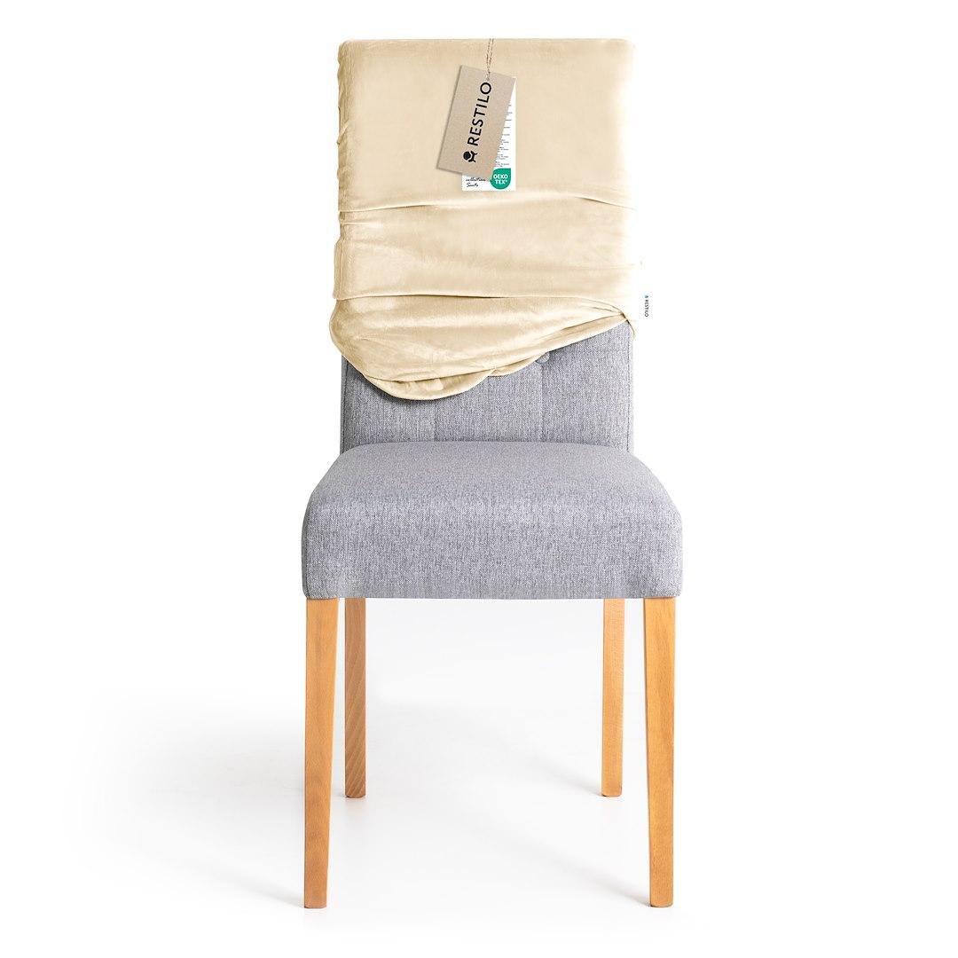 Sofabetræk RESTILO Sento - lys beige, glat, klassisk billede