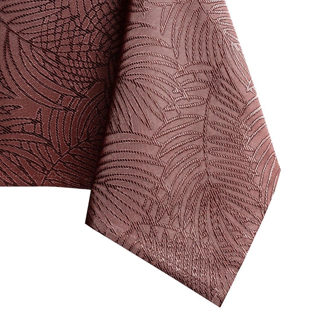 Dug lyserød 140x300 Gaia - AmeliaHome, præget plante mønster billede