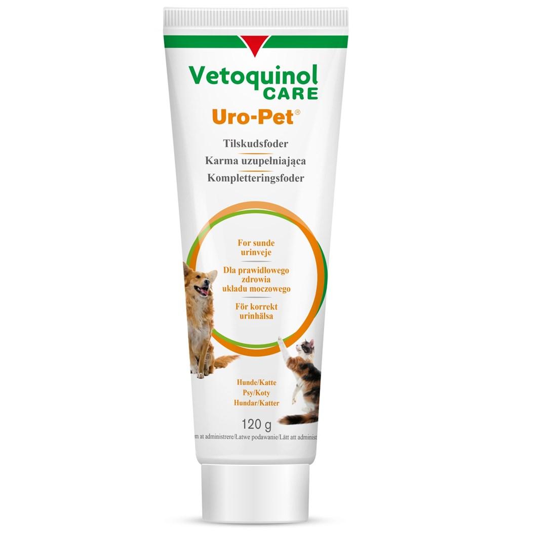 Kosttilskud til urinveje – Vetoquinol Uro-Pet pasta til hund og kat, 120 g billede