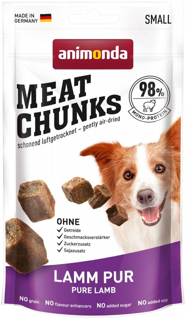 Hundegodbidder – animonda Meat Chunks Lam, 60 g billede