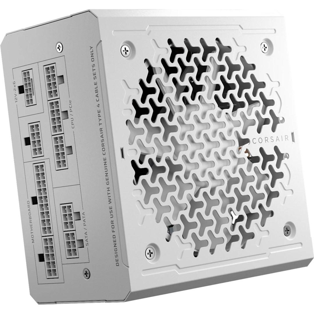 Strømforsyning ATX - Corsair RMe RM1000e, 1000 W, hvid