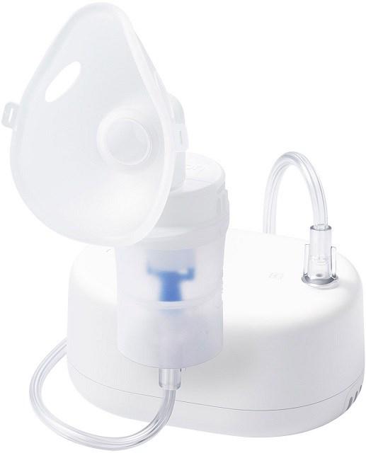 Nebulisator OMRON NE-810 – hvid kompakt inhalator billede