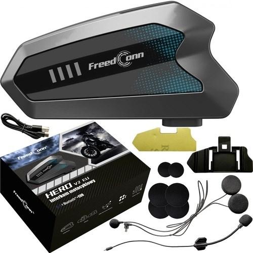 Trådløs motorcykel-intercom FreedConn HERO V2 EU billede
