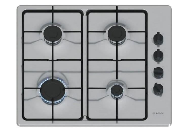 Gaskogeplade Bosch PBP6B5K80 – 60 cm, rustfrit stål billede