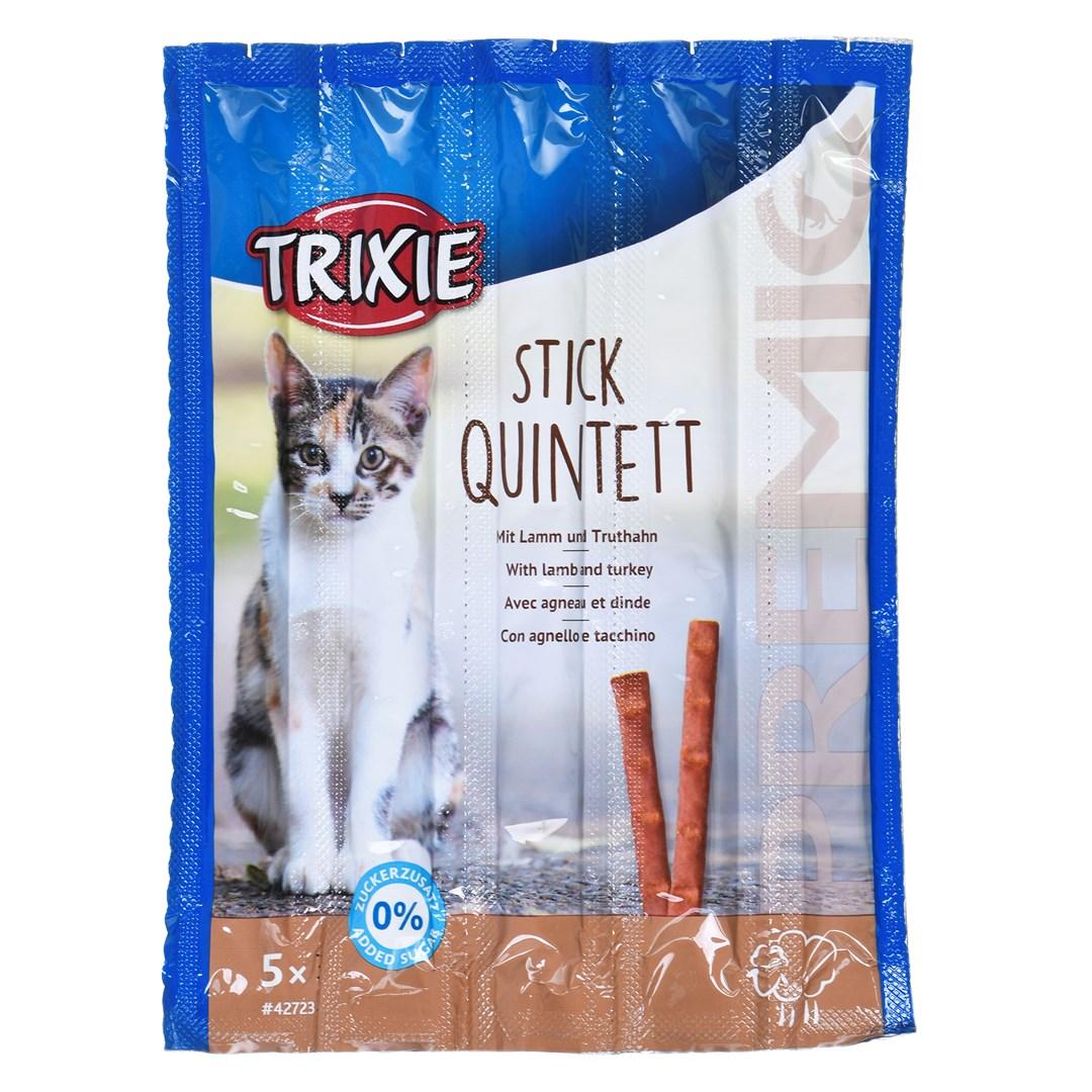 Kattegodbidder TRIXIE Premio Sticks – lam & kalkun, 5×5 g billede