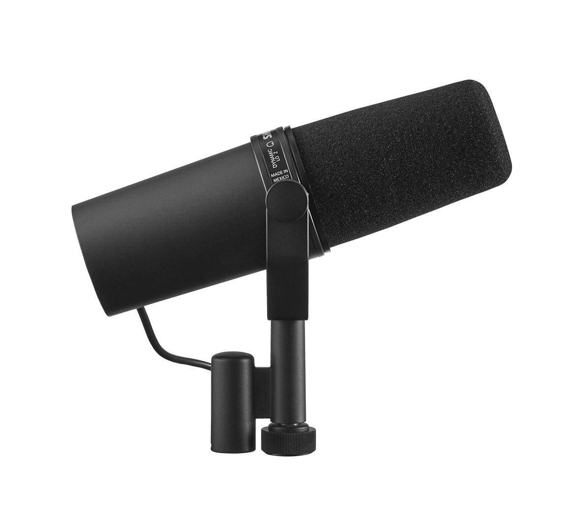 Mikrofon til studie – Shure SM7B, sort, dynamisk, XLR