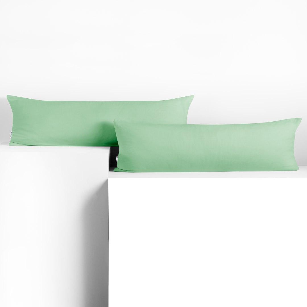 Pudebetræk 40x145 jersey - DecoKing AMBER, mintgrøn, klassisk billede