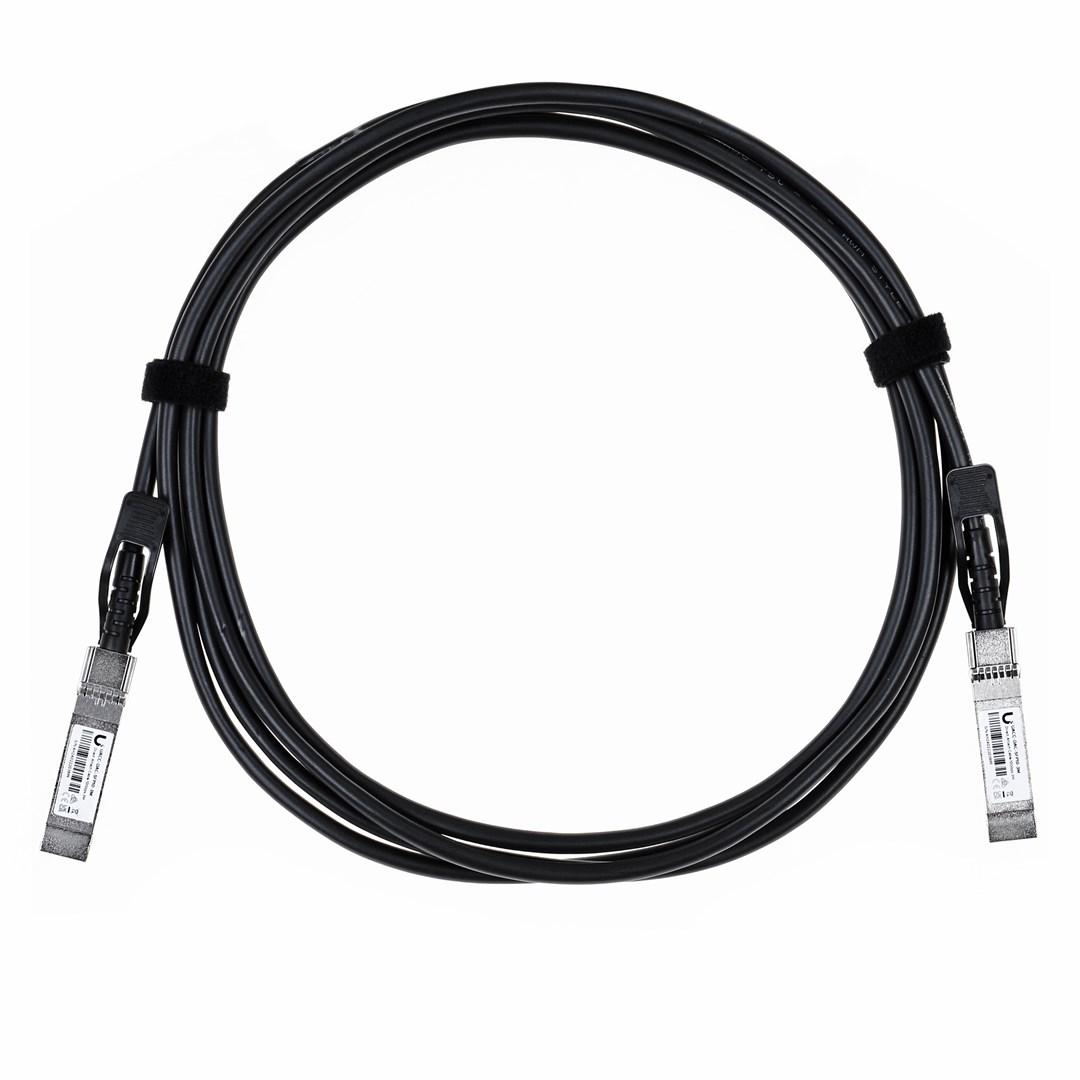 SFP+ DAC-kabel 3 m - Ubiquiti UACC-DAC-SFP10-3M, sort