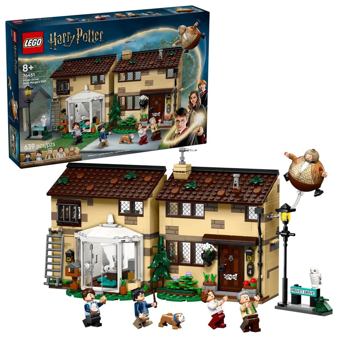 LEGO Harry Potter Privet Drive - Tante Marges besøg (76451) billede