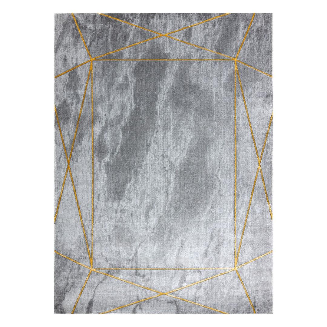 Gulvtæppe Hakano Estema Marble 2 - grå 120×170 cm billede