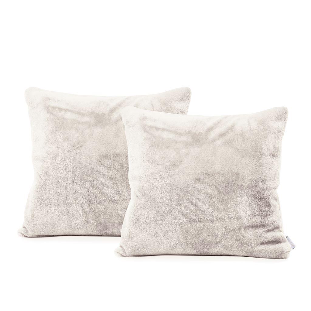 Pudebetræk 45x45 cm - DecoKing MIC, creme, glat, klassisk billede