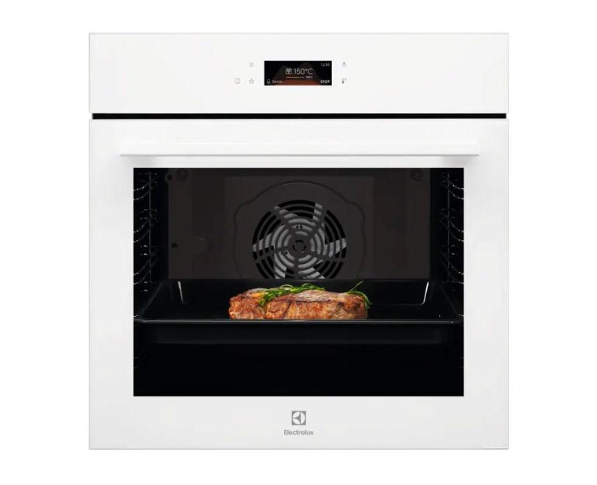Indbygningsovn Electrolux LOE8F38V, hvid – 72 l, katalyse, TFT-touch billede