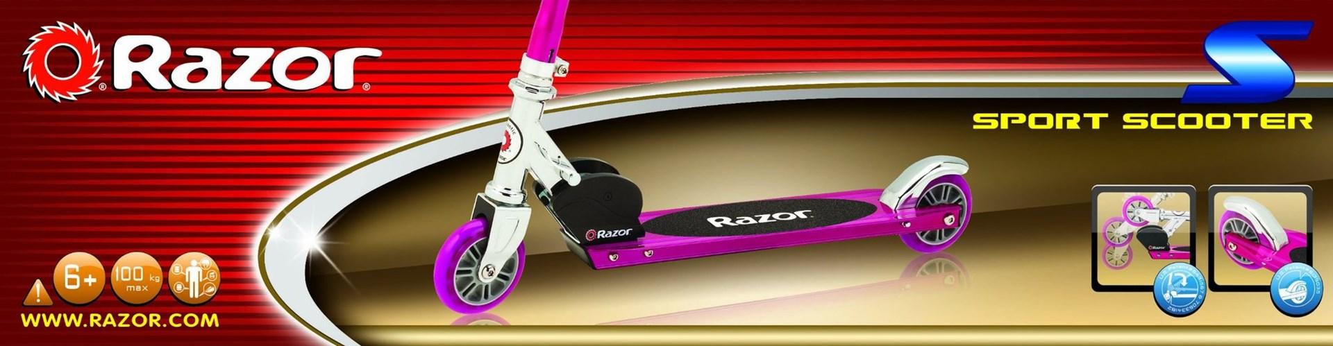 Løbehjul Razor S Sport - pink billede