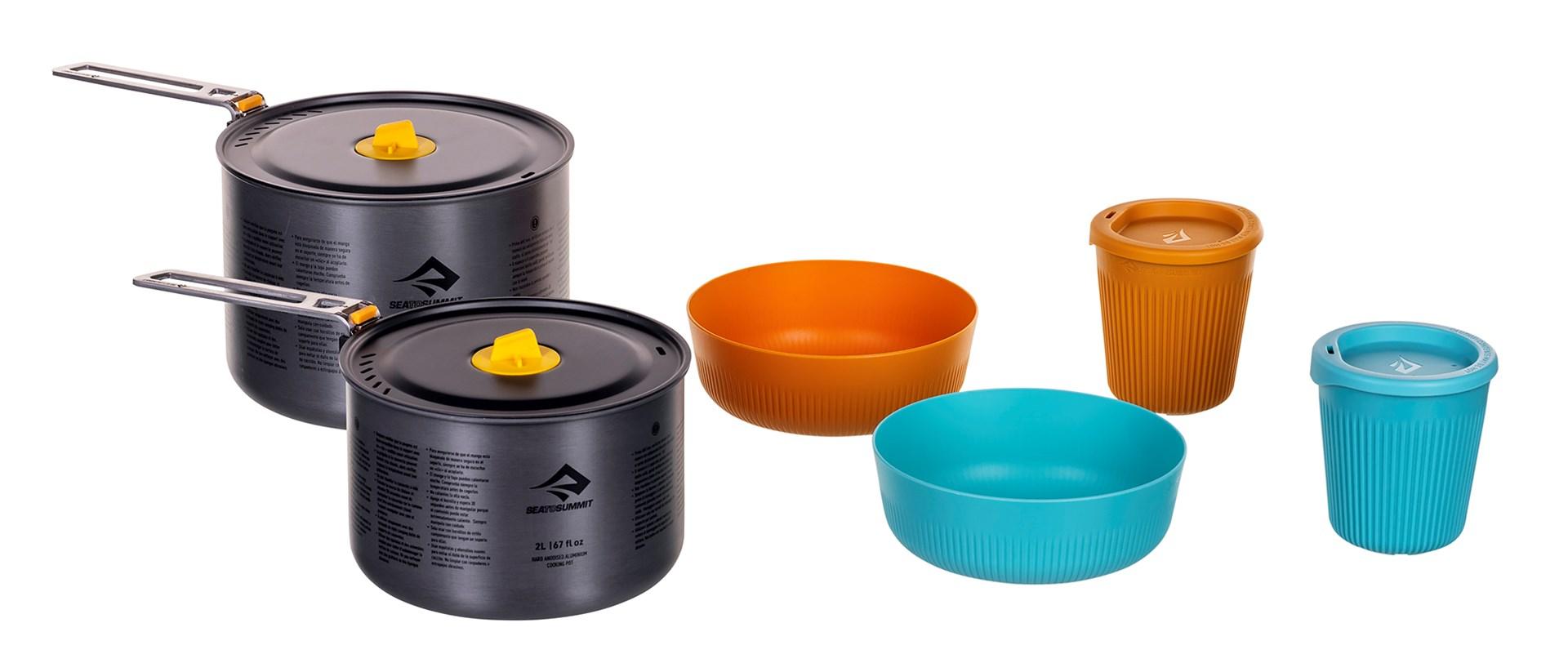Camping kogesæt Sea to Summit Frontier UL 2 P Pot Set billede
