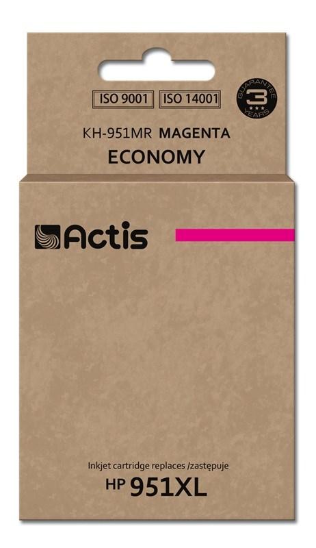Blækpatron til HP - Actis KH-951MR, magenta, 25 ml (erstatning for HP 951XL) billede