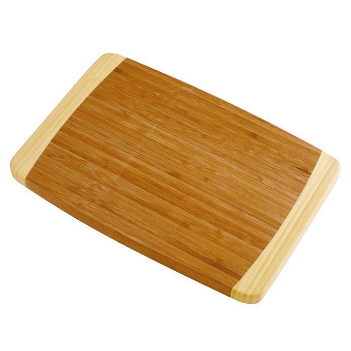 Skærebræt bambus 36×24 cm - Tescoma Bamboo, cremefarvet billede