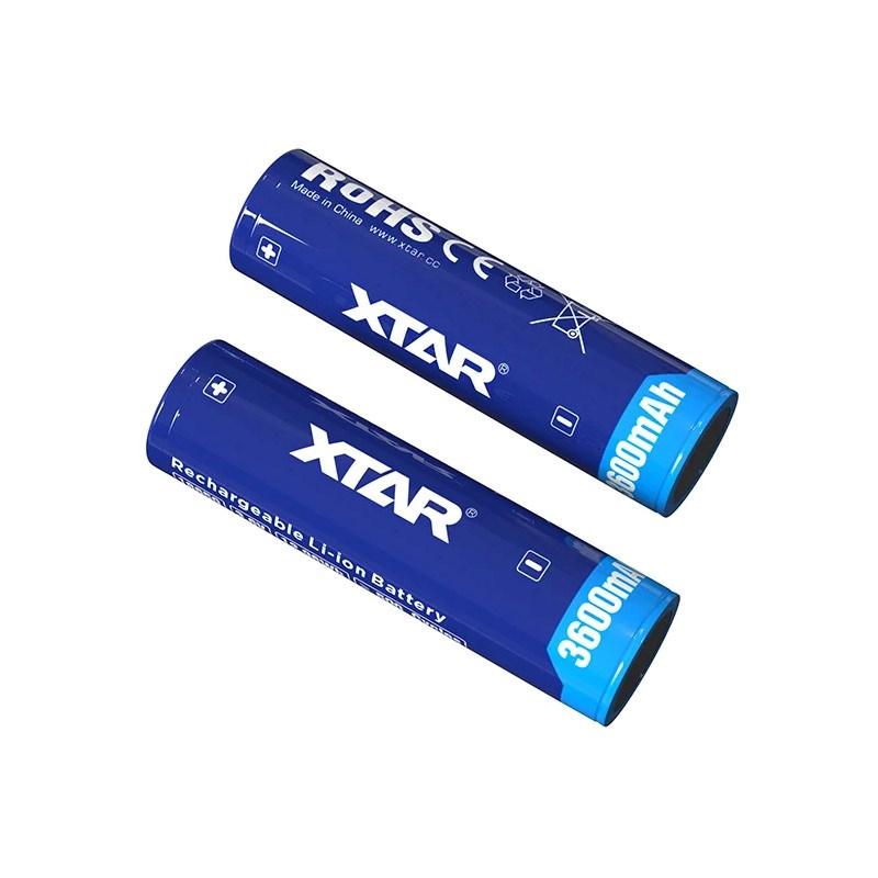 18650 genopladeligt batteri XTAR 3,6 V 3600 mAh Li-ion billede