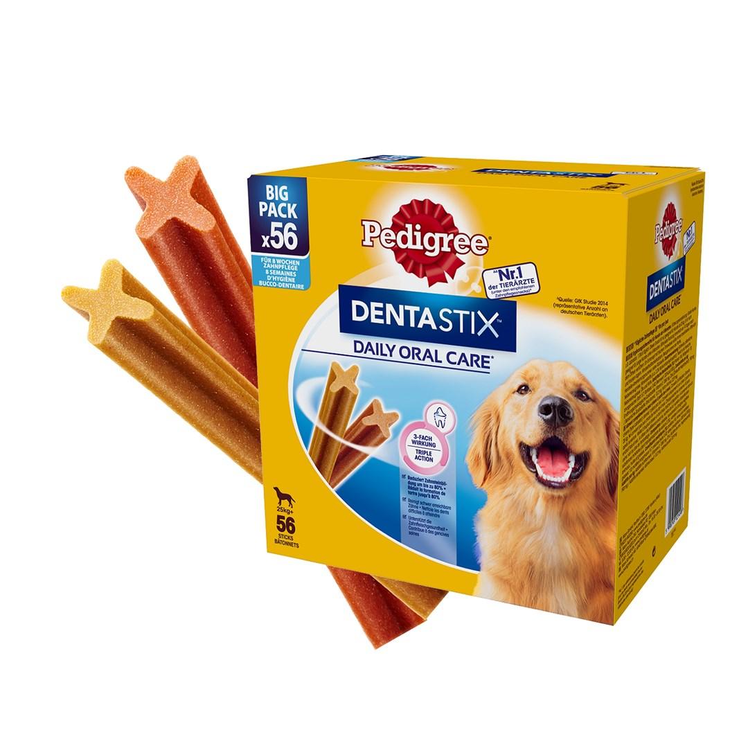 Hunde godbidder Pedigree Denta Stix 2,16 kg - Adult, okse & kylling billede