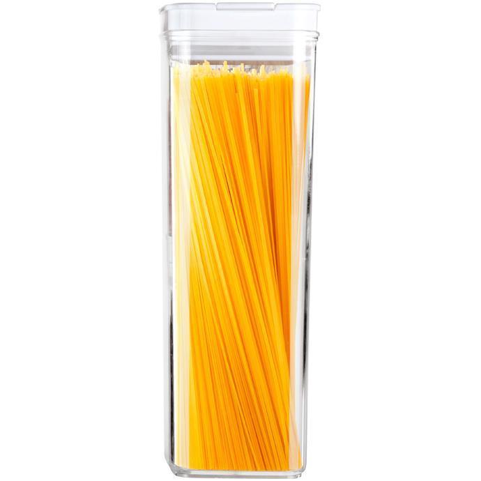 Madopbevaring beholder 2 l - Tescoma Airstop, transparent billede