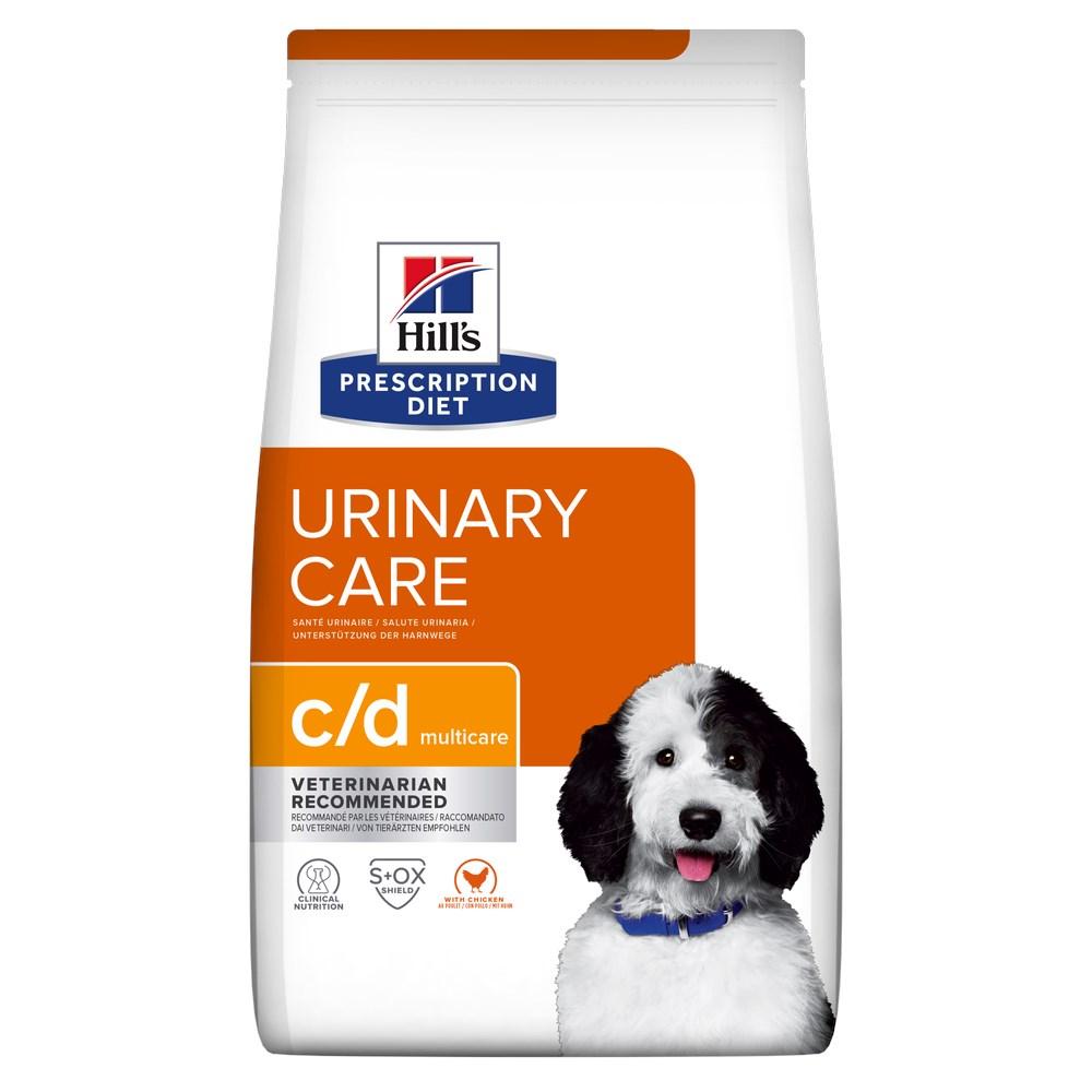 Hundefoder til urinveje – Hill's Prescription Diet c/d Multicare Kylling 12 kg billede