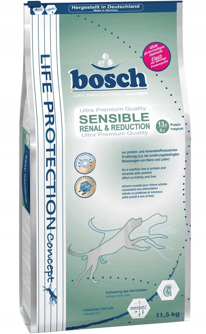 Hundefoder tørfoder Bosch Sensible Renal & Reduction 11,5 kg billede