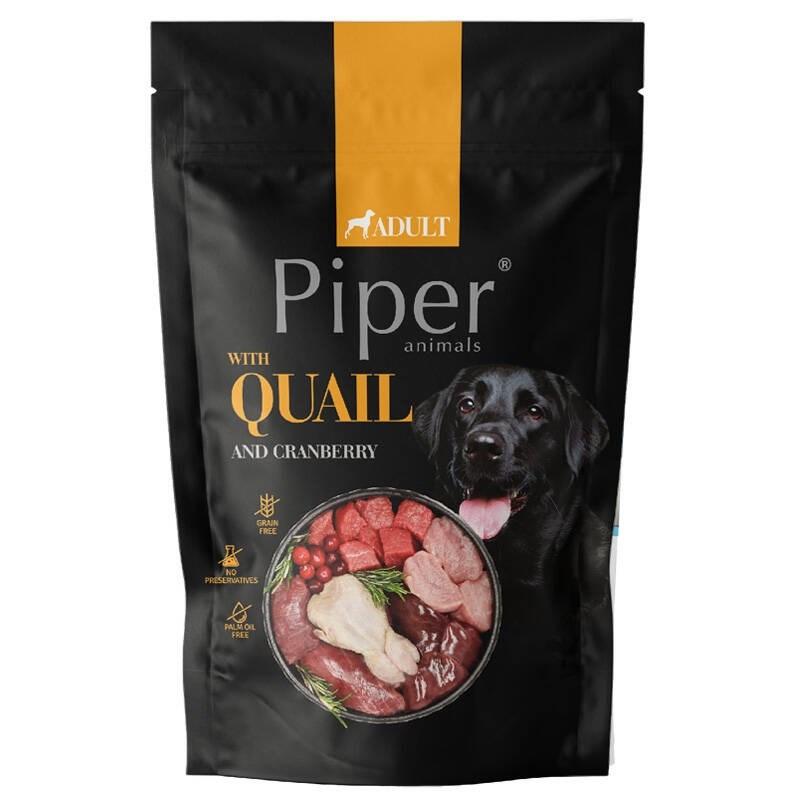 Hundefoder vådfoder Dolina Noteci Piper med vagtel og tranebær 500 g billede