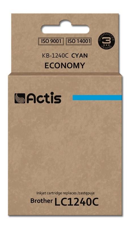 Blækpatron cyan Actis KB-1240C til Brother LC1240C/LC1220C - standard, 19 ml billede
