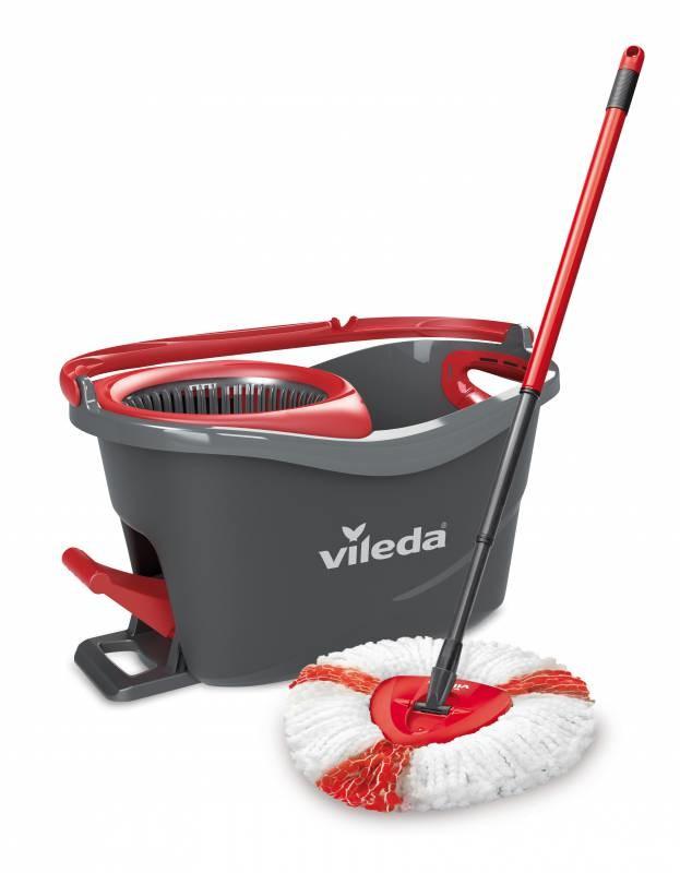 Gulvmoppe Vileda Turbo - komplet spand og moppe