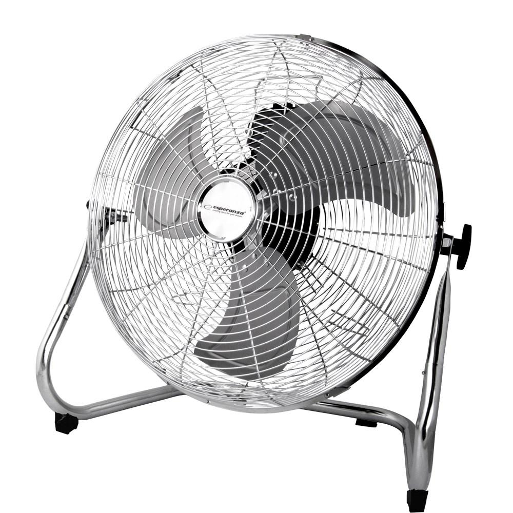Gulvventilator 18" Esperanza CYCLONE - krom billede
