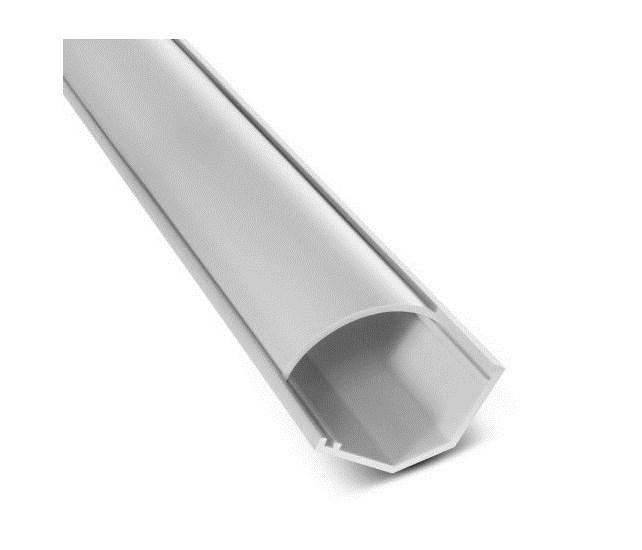 Kabelkanal gulv - Maclean MCTV-575, hvid, 1,5 m billede