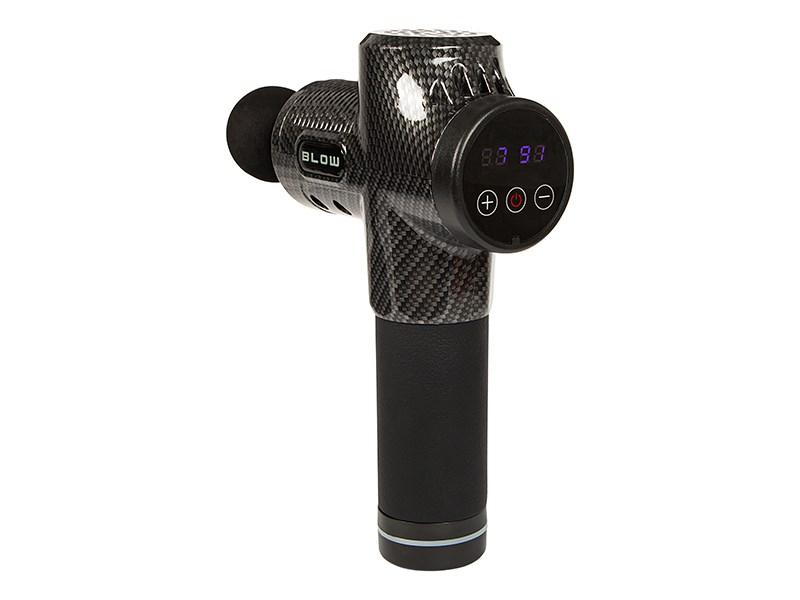 Massagepistol BLOW Wave 4000 – 32 niveauer, sort/grå billede