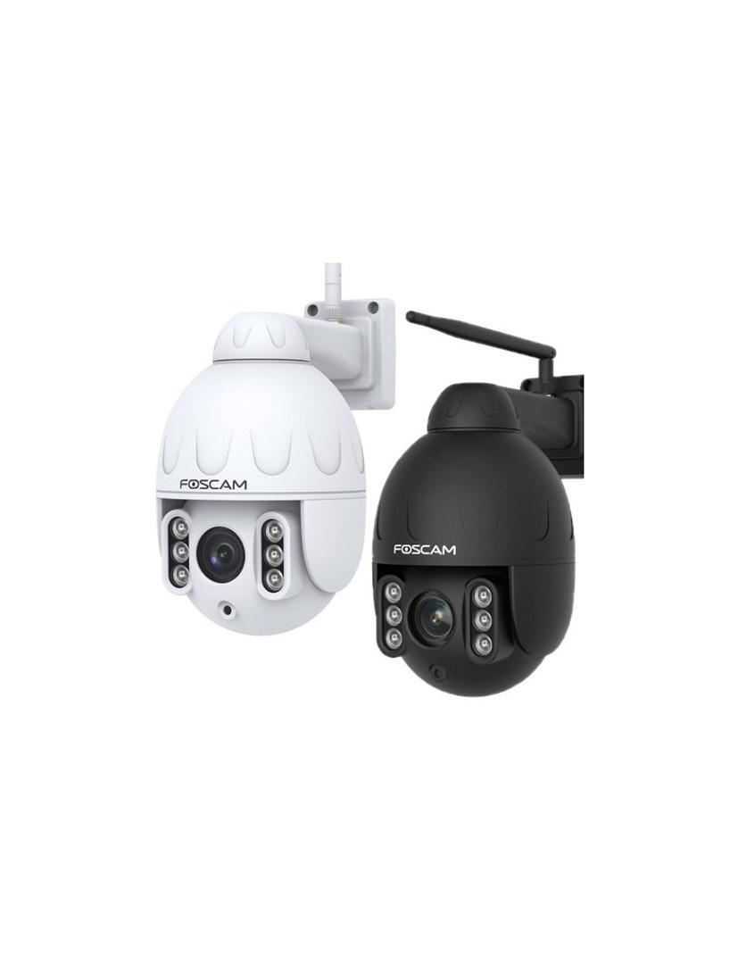 Overvågningskamera udendørs Foscam SD4-WB dome, 4 MP, Wi‑Fi, IP66, vægmontering billede