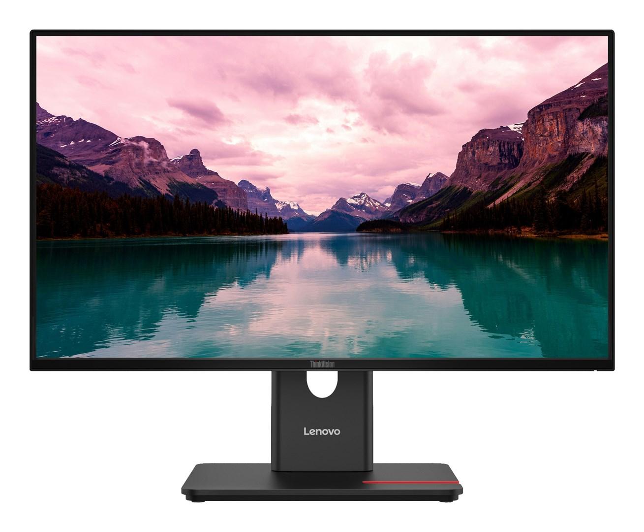 Skærm 24" Lenovo ThinkVision T24-40 Full HD IPS, 120 Hz, sort