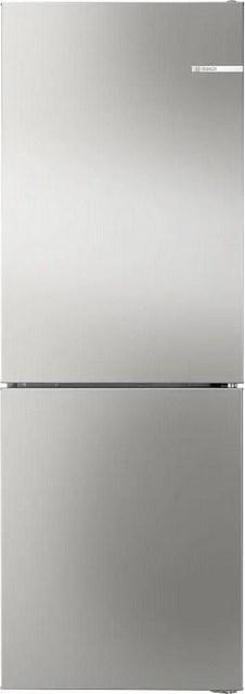 Fritstående kølefryseskab Bosch KGN33NSDB – inox, 282 l billede