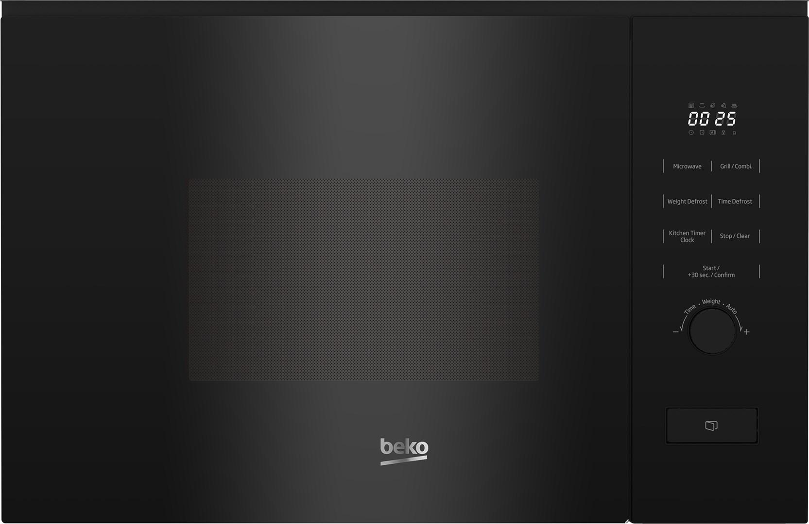 Indbygningsmikroovn Beko med grill 20 l - 800 W, sort billede
