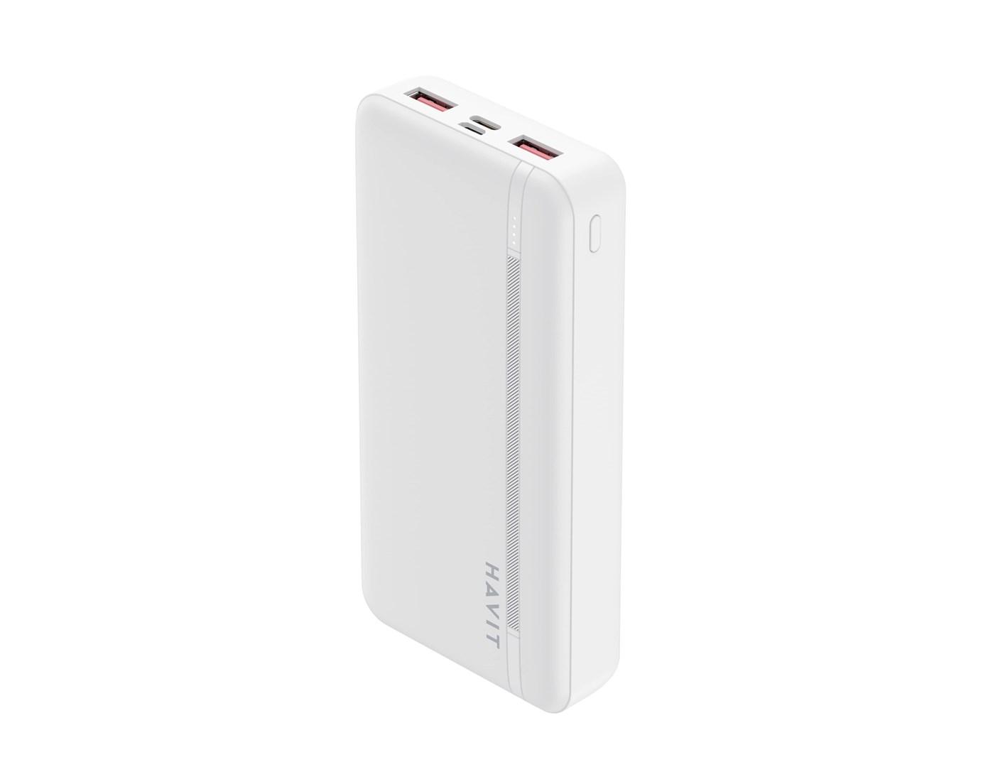 Powerbank Havit PB92 20.000 mAh – hvid billede